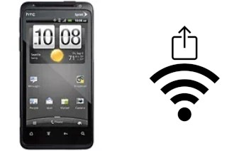 Come generare un codice QR con la password Wi-Fi su un HTC EVO Design 4G