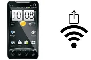 Come generare un codice QR con la password Wi-Fi su un HTC Evo 4G