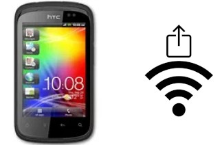 Come generare un codice QR con la password Wi-Fi su un HTC Explorer