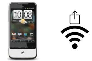 Come generare un codice QR con la password Wi-Fi su un HTC Legend