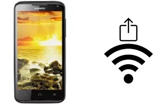 Come generare un codice QR con la password Wi-Fi su un Huawei Ascend D quad