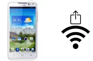 Come generare un codice QR con la password Wi-Fi su un Huawei Ascend D quad XL