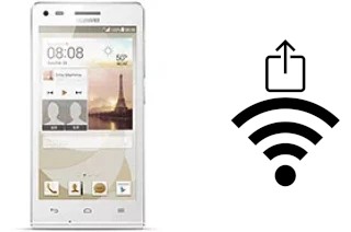 Come generare un codice QR con la password Wi-Fi su un Huawei Ascend G6