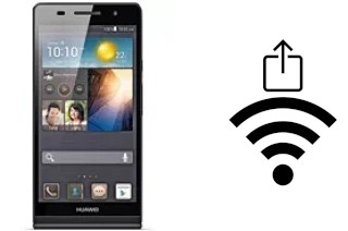 Come generare un codice QR con la password Wi-Fi su un Huawei Ascend P6