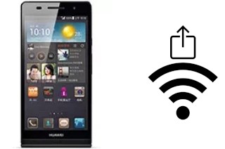 Come generare un codice QR con la password Wi-Fi su un Huawei Ascend P6 S