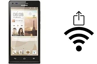 Come generare un codice QR con la password Wi-Fi su un Huawei Ascend P7 mini