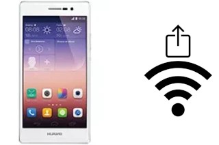 Come generare un codice QR con la password Wi-Fi su un Huawei Ascend P7