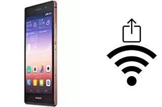 Come generare un codice QR con la password Wi-Fi su un Huawei Ascend P7 Sapphire Edition