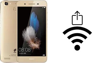 Come generare un codice QR con la password Wi-Fi su un Huawei Enjoy 5s