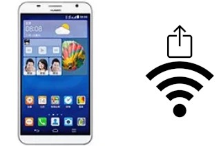 Come generare un codice QR con la password Wi-Fi su un Huawei Ascend GX1