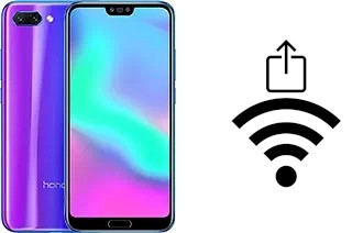 Come generare un codice QR con la password Wi-Fi su un Huawei Honor 10