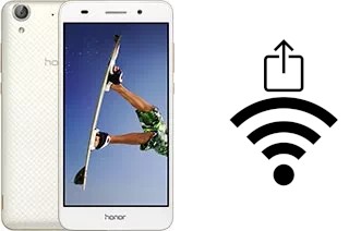 Come generare un codice QR con la password Wi-Fi su un Huawei Honor Holly 3