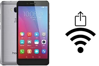 Come generare un codice QR con la password Wi-Fi su un Huawei Honor 5X