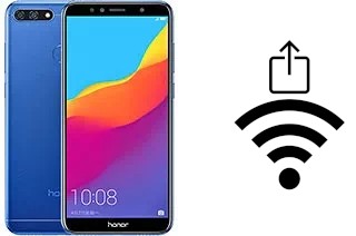 Come generare un codice QR con la password Wi-Fi su un Huawei Honor 7A