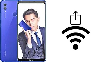 Come generare un codice QR con la password Wi-Fi su un Huawei Honor Note 10