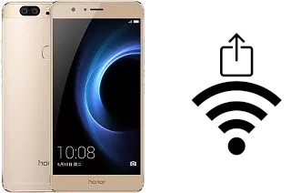 Come generare un codice QR con la password Wi-Fi su un Huawei Honor V8