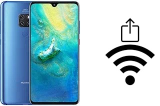 Come generare un codice QR con la password Wi-Fi su un Huawei Mate 20