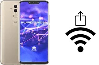 Come generare un codice QR con la password Wi-Fi su un Huawei Mate 20 lite