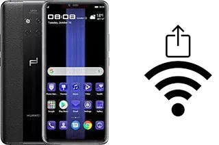 Come generare un codice QR con la password Wi-Fi su un Huawei Mate 20 RS Porsche Design