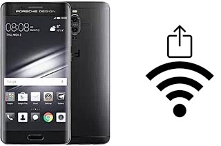 Come generare un codice QR con la password Wi-Fi su un Huawei Mate 9 Porsche Design