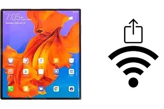 Come generare un codice QR con la password Wi-Fi su un Huawei Mate X