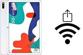 Come generare un codice QR con la password Wi-Fi su un Huawei MatePad 5G