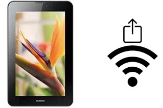 Come generare un codice QR con la password Wi-Fi su un Huawei MediaPad 7 Vogue