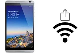 Come generare un codice QR con la password Wi-Fi su un Huawei MediaPad M1