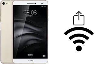 Come generare un codice QR con la password Wi-Fi su un Huawei MediaPad M2 7.0