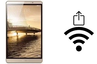 Come generare un codice QR con la password Wi-Fi su un Huawei MediaPad M2 8.0