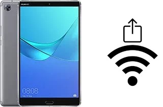 Come generare un codice QR con la password Wi-Fi su un Huawei MediaPad M5 8