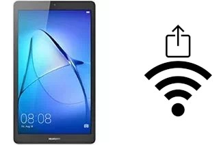 Come generare un codice QR con la password Wi-Fi su un Huawei MediaPad T3 7.0