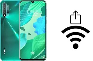 Come generare un codice QR con la password Wi-Fi su un Huawei nova 5