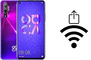 Come generare un codice QR con la password Wi-Fi su un Huawei nova 5T