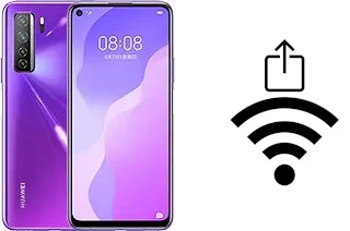 Come generare un codice QR con la password Wi-Fi su un Huawei nova 7 SE