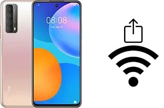 Come generare un codice QR con la password Wi-Fi su un Huawei Y7a