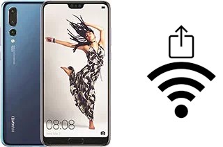 Come generare un codice QR con la password Wi-Fi su un Huawei P20 Pro