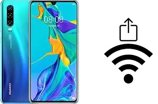 Come generare un codice QR con la password Wi-Fi su un Huawei P30