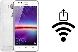 Come generare un codice QR con la password Wi-Fi su un Huawei Y3II