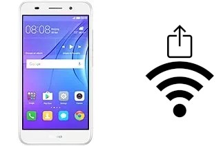 Come generare un codice QR con la password Wi-Fi su un Huawei Y3 (2017)