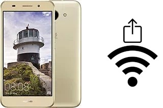 Come generare un codice QR con la password Wi-Fi su un Huawei Y3 (2018)