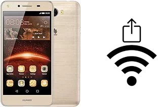 Come generare un codice QR con la password Wi-Fi su un Huawei Y5II