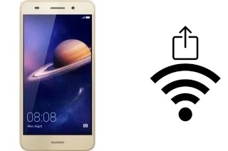 Come generare un codice QR con la password Wi-Fi su un Huawei Y6 II