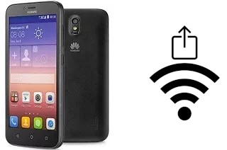 Come generare un codice QR con la password Wi-Fi su un Huawei Y625