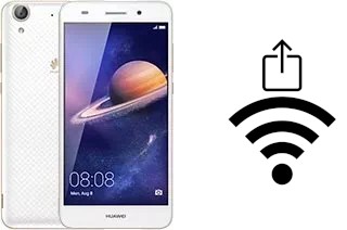 Come generare un codice QR con la password Wi-Fi su un Huawei Y6II Compact