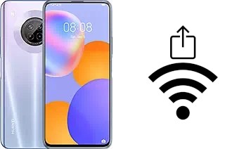 Come generare un codice QR con la password Wi-Fi su un Huawei Y9a