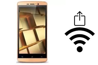 Come generare un codice QR con la password Wi-Fi su un iBall Iball Andi 5Q Gold