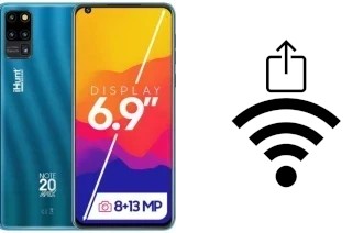 Come generare un codice QR con la password Wi-Fi su un iHunt Note 20 Apex 2021