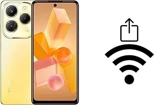 Come generare un codice QR con la password Wi-Fi su un Infinix Hot 40 Pro