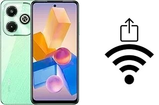 Come generare un codice QR con la password Wi-Fi su un Infinix Hot 40i